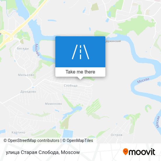 улица Старая Слобода map