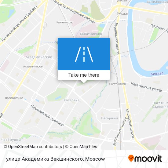 улица Академика Векшинского map