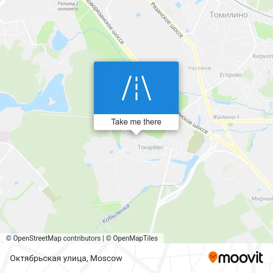 Октябрьская улица map