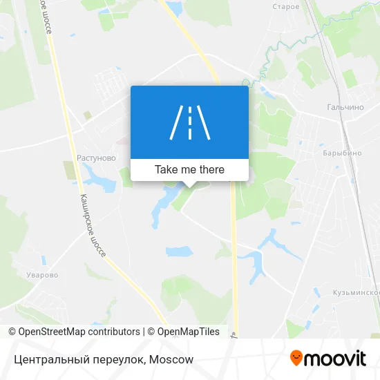 Центральный переулок map