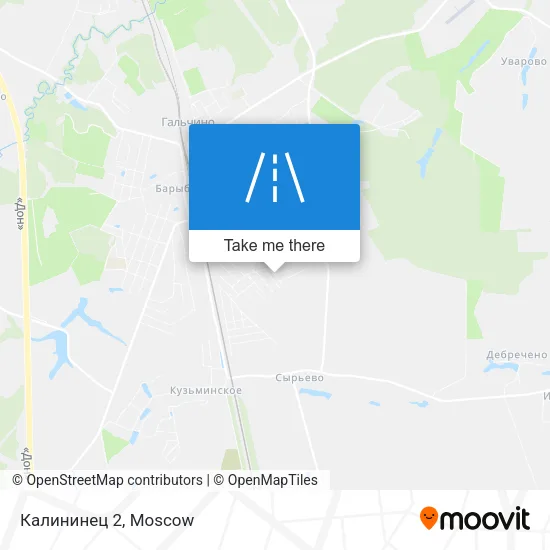 Калининец 2 map