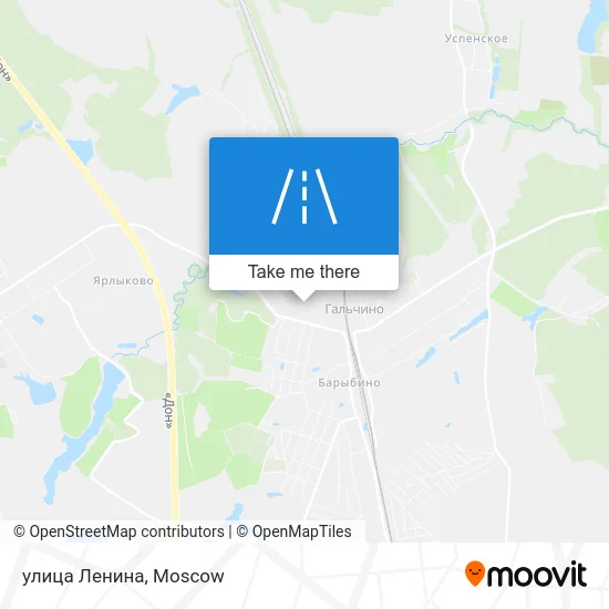 улица Ленина map