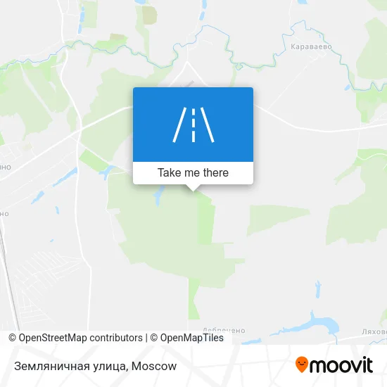 Земляничная улица map