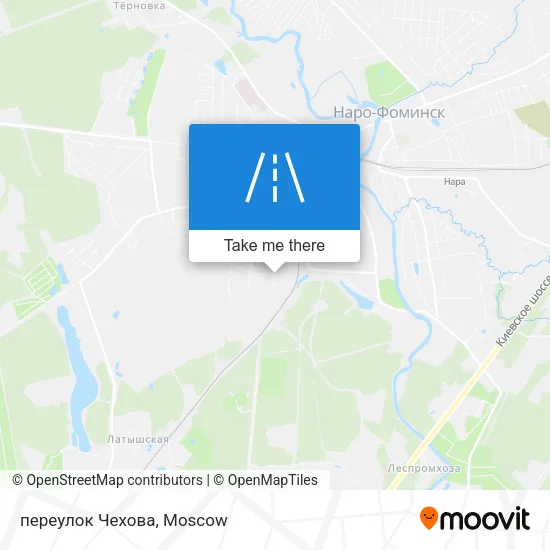 переулок Чехова map