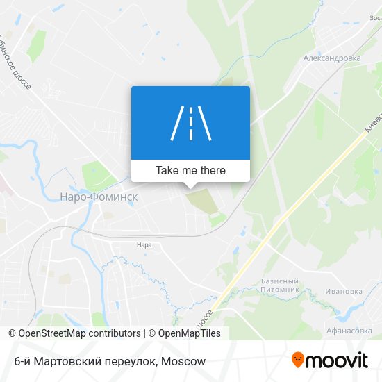 6-й Мартовский переулок map