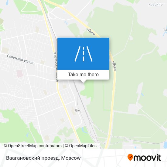 Ваагановский проезд map