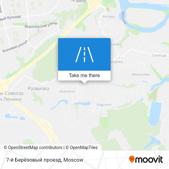 7-й Берёзовый проезд map