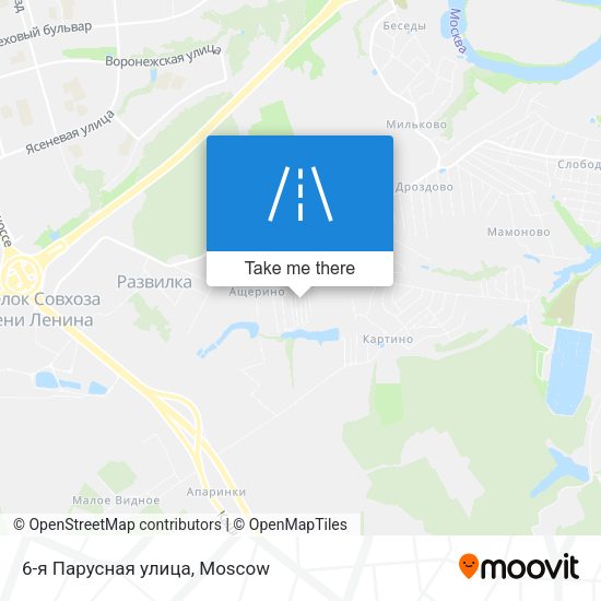6-я Парусная улица map