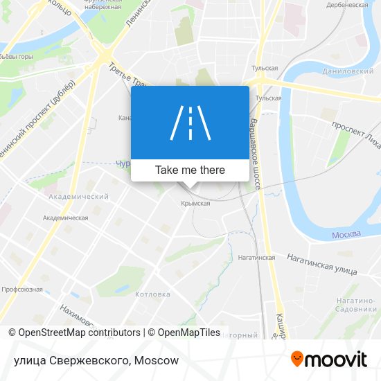улица Свержевского map