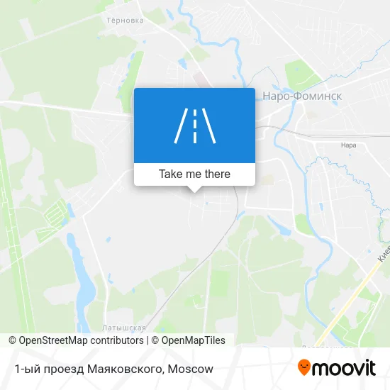 1-ый проезд Маяковского map
