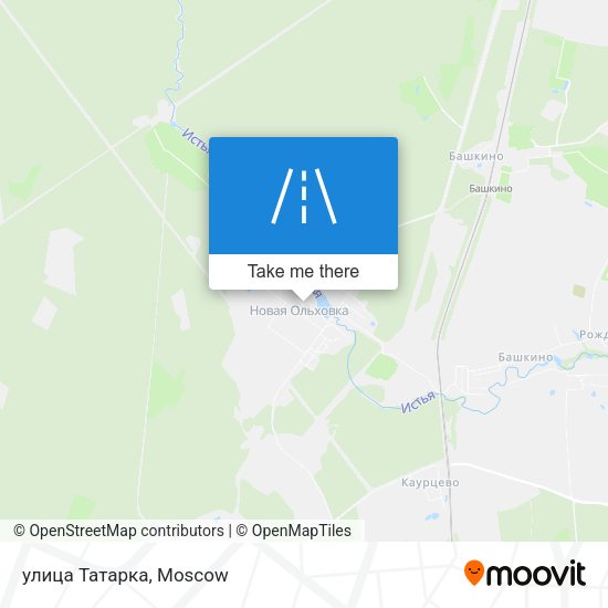 улица Татарка map