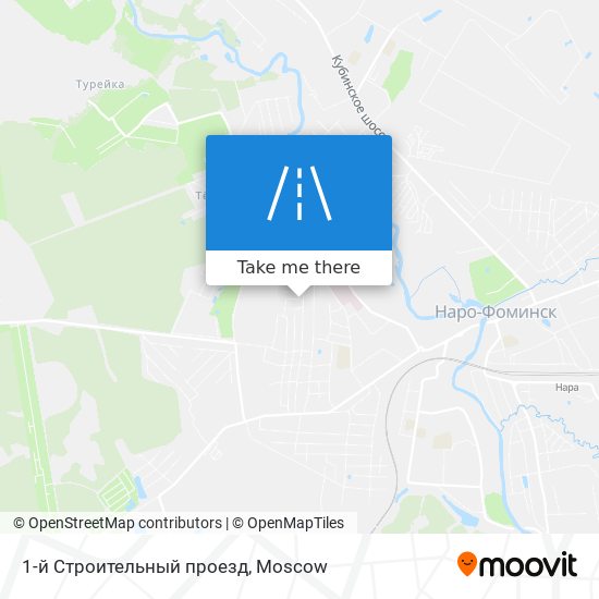 1-й Строительный проезд map