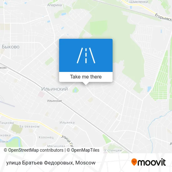 улица Братьев Федоровых map