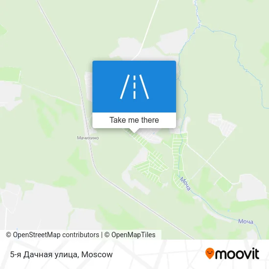 5-я Дачная улица map