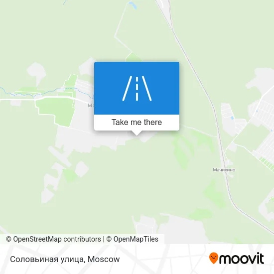 Соловьиная улица map