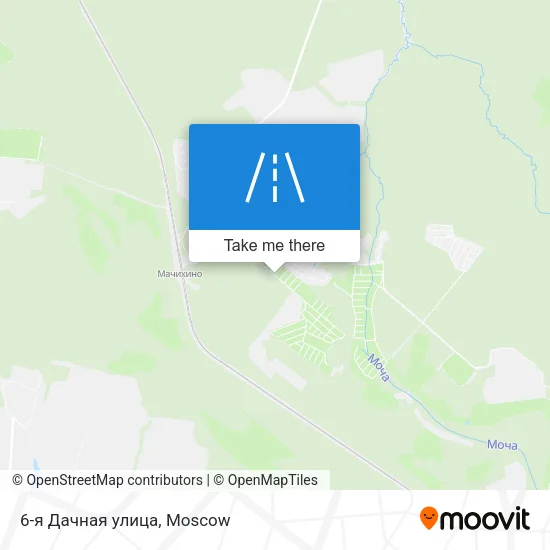 6-я Дачная улица map