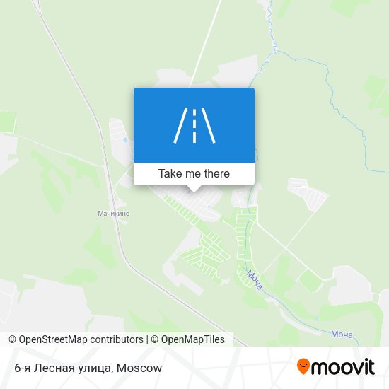 6-я Лесная улица map