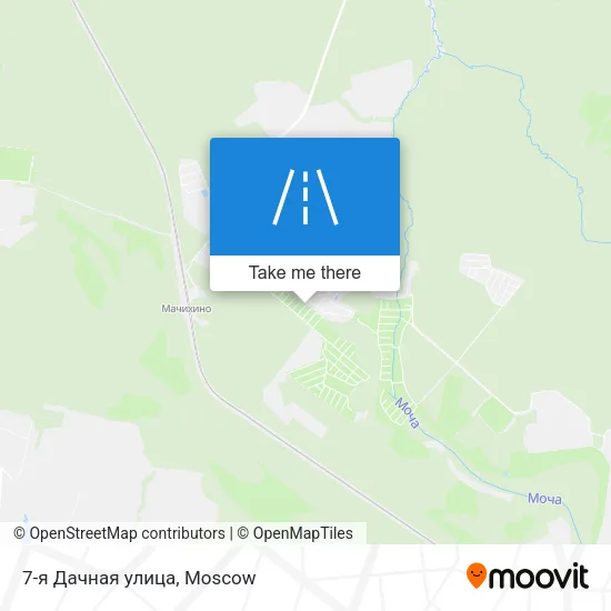 7-я Дачная улица map