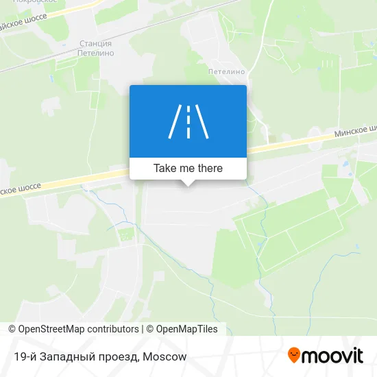 19-й Западный проезд map