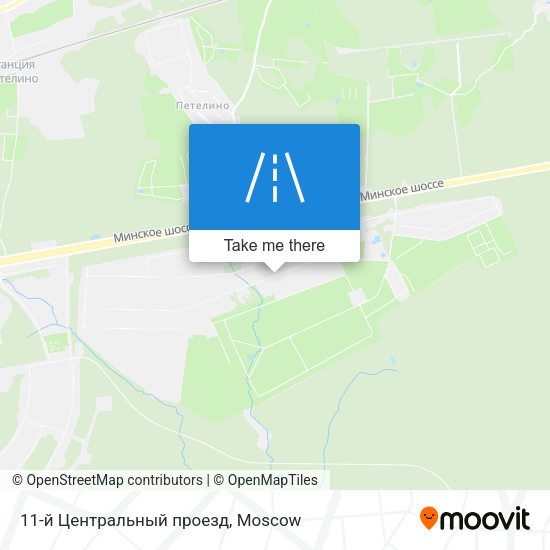 11-й Центральный проезд map