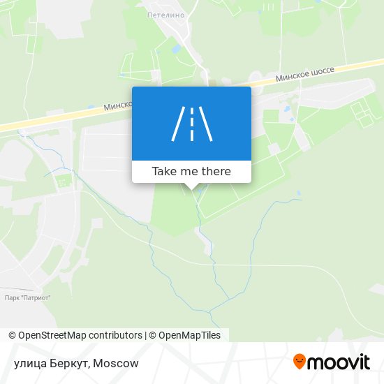 улица Беркут map