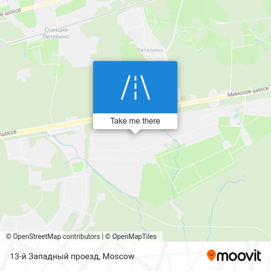 13-й Западный проезд map