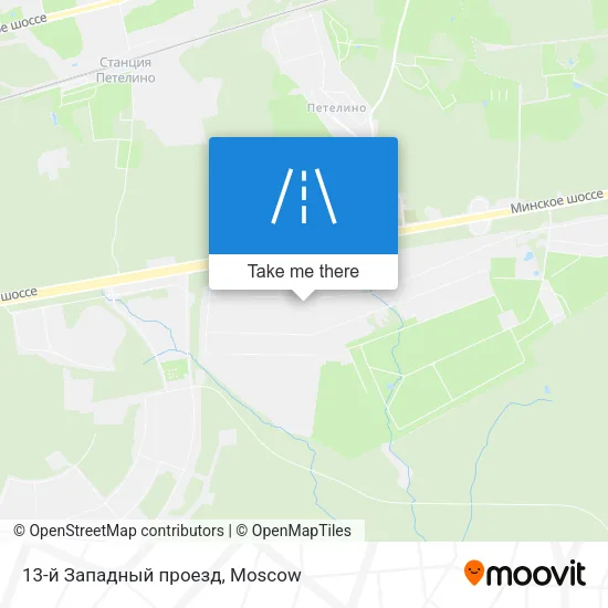 13-й Западный проезд map