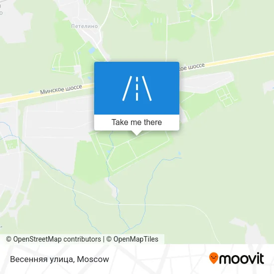 Весенняя улица map