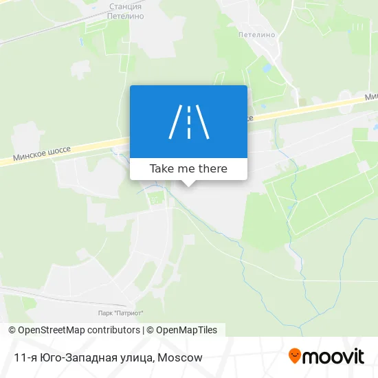 11-я Юго-Западная улица map