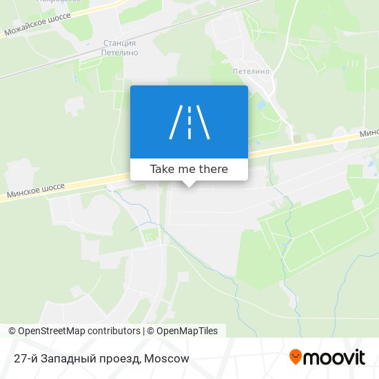 27-й Западный проезд map