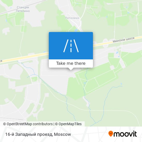 16-й Западный проезд map