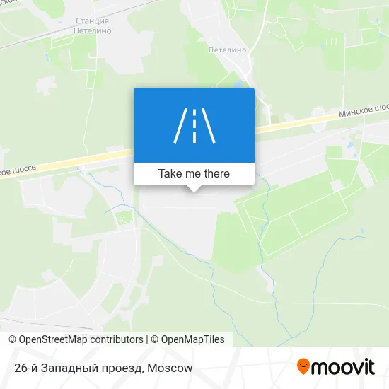 26-й Западный проезд map
