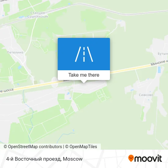 4-й Восточный проезд map