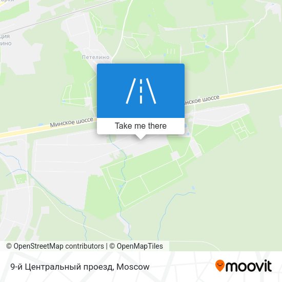 9-й Центральный проезд map