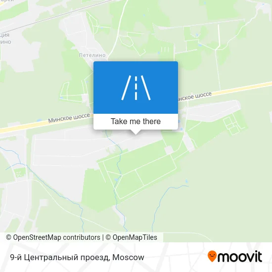 9-й Центральный проезд map