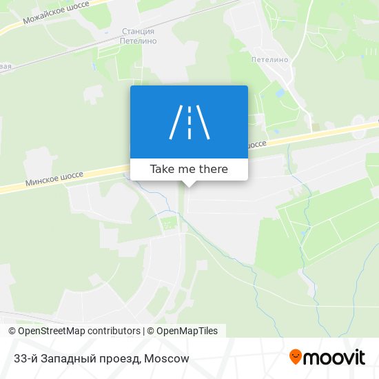 33-й Западный проезд map