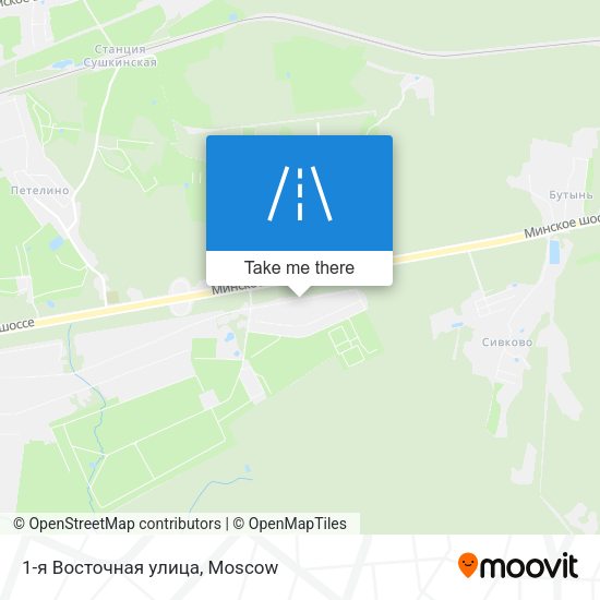 1-я Восточная улица map
