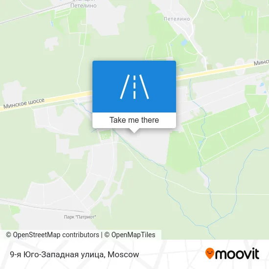 9-я Юго-Западная улица map