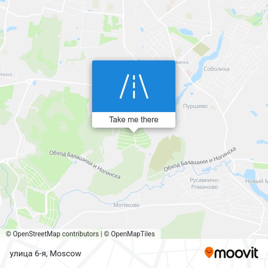 улица 6-я map