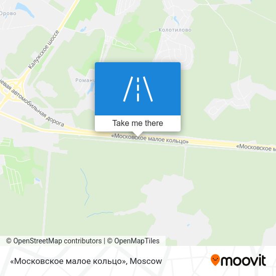 «Московское малое кольцо» map