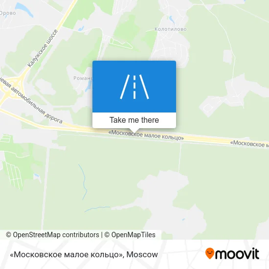 «Московское малое кольцо» map