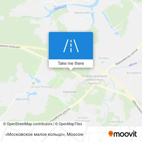 «Московское малое кольцо» map