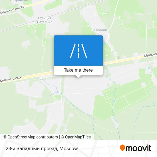 23-й Западный проезд map