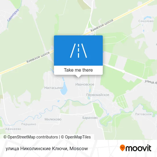 улица Николинские Ключи map