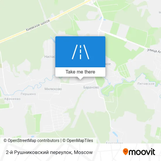 2-й Рушниковский переулок map