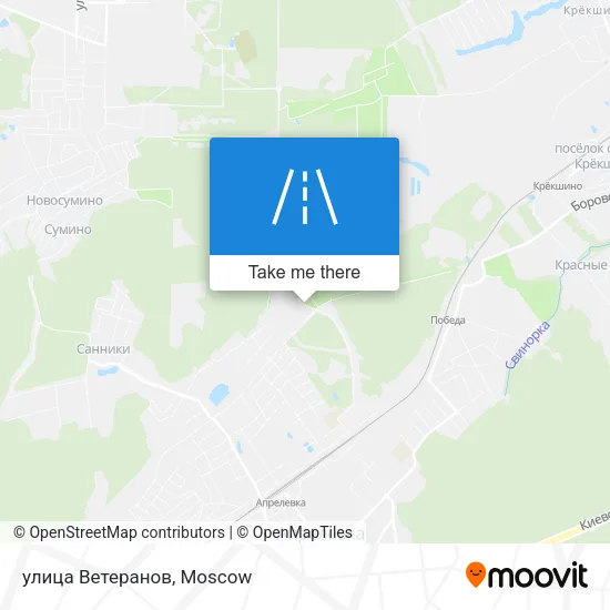 улица Ветеранов map