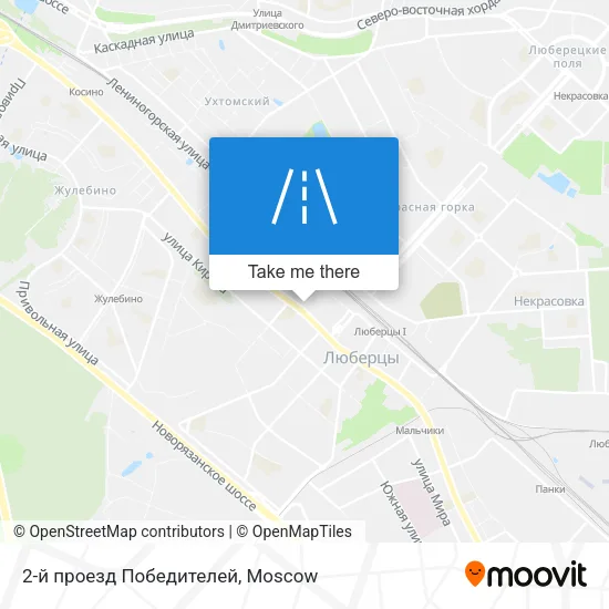 2-й проезд Победителей map