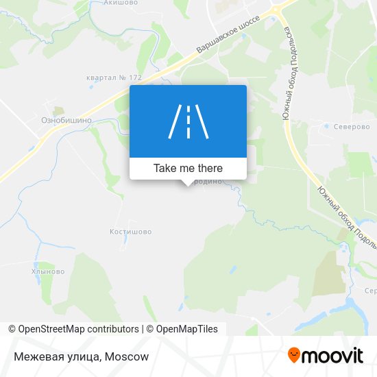 Межевая улица map