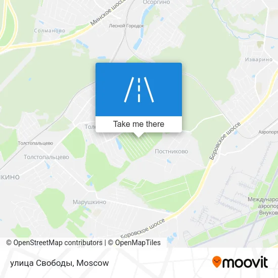 улица Свободы map