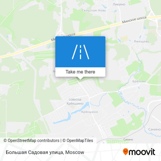 Большая Садовая улица map